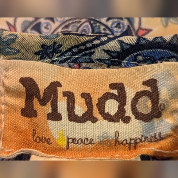 🌅 Mudd Sheer Boho Sleeveless  Tie Front Top - Picture 6 of 9